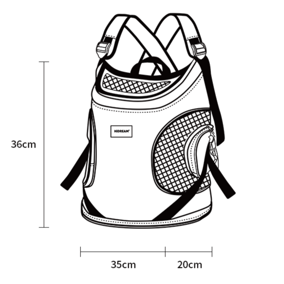 Mochila Transporte Pet Flavo