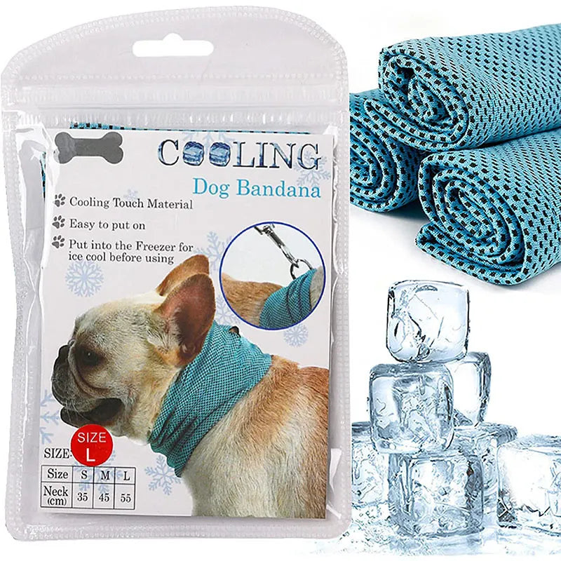 Bandana Refrescante Pet Summer - Refrigeração Instantânea