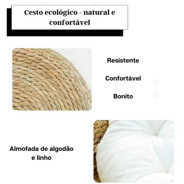 Cama Ecológica Pet - Bamboo Dream Haven