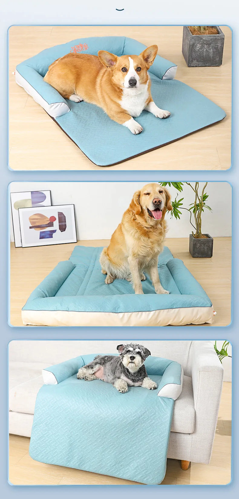 Cama Ice Pet - Multifuncional - Conforto Refrescante