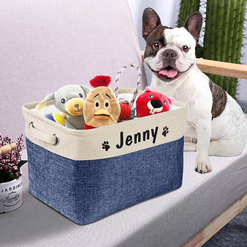 Cesta de Brinquedos Pet - Personalizada