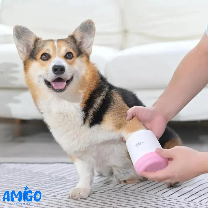 Limpador de Patas Pet - Copo de Silicone - Prático