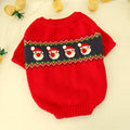 Tricot Pet Papai Noel