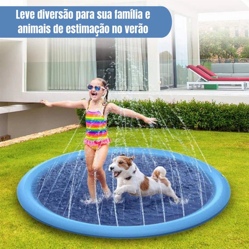 Piscina Dog Summer - Chafariz Inflável - Diversão