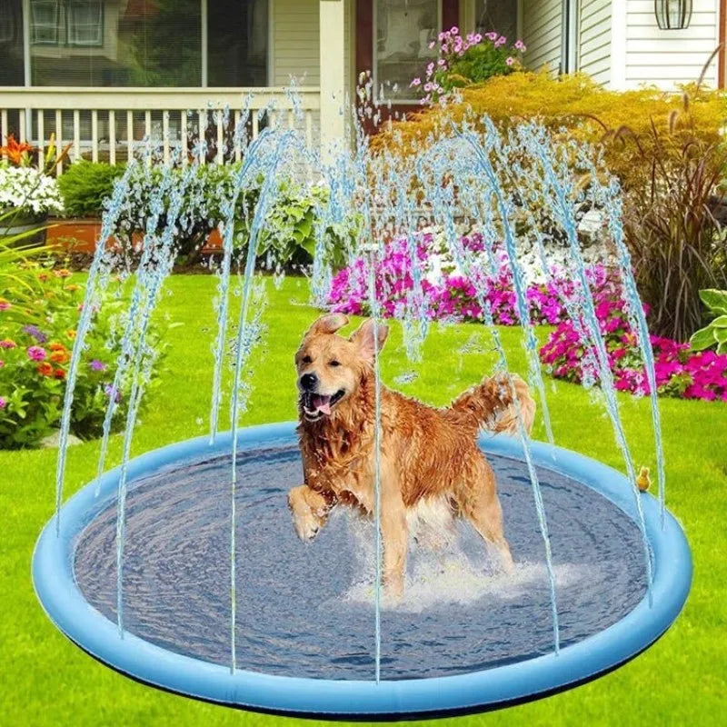 Piscina Dog Summer - Chafariz Inflável - Diversão