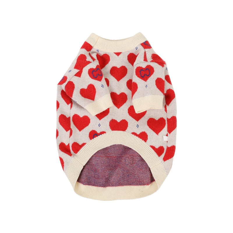 Tricot Pet Little Heart