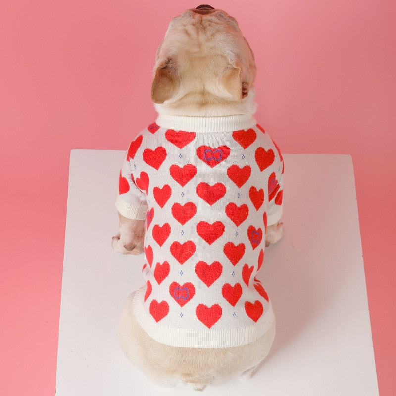 Tricot Pet Little Heart