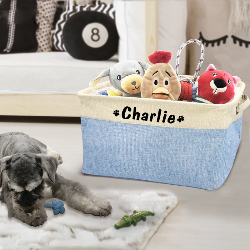 Cesta de Brinquedos Pet - Personalizada